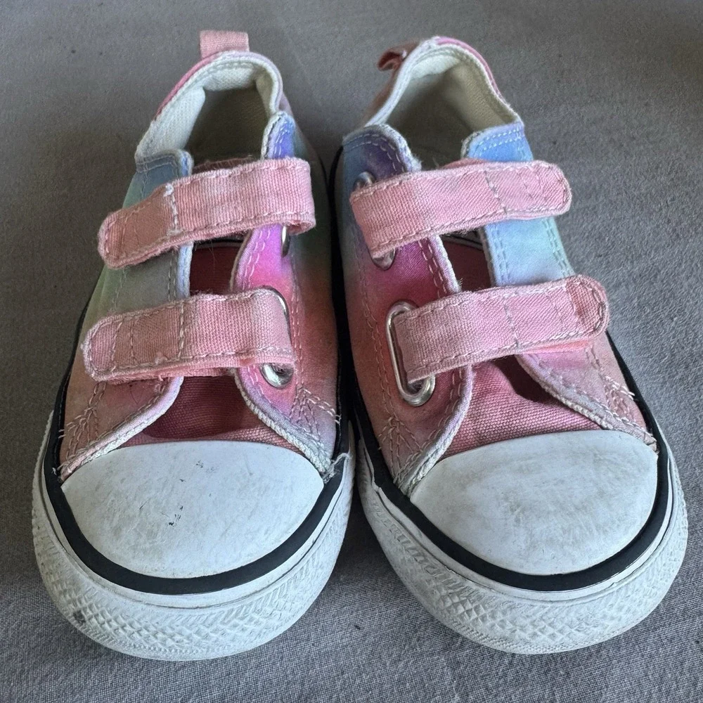 Size 8c - Converse Chuck Taylor All Star 2V Oxford Infant/Toddler Shoes A03966F